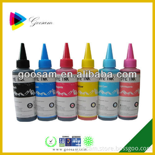 The hot sell dye ink for epson R230/270/290 inkjet printer